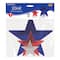 Beistle Red, Silver & Blue 3D Foil Star Centerpiece Packs, 2ct.